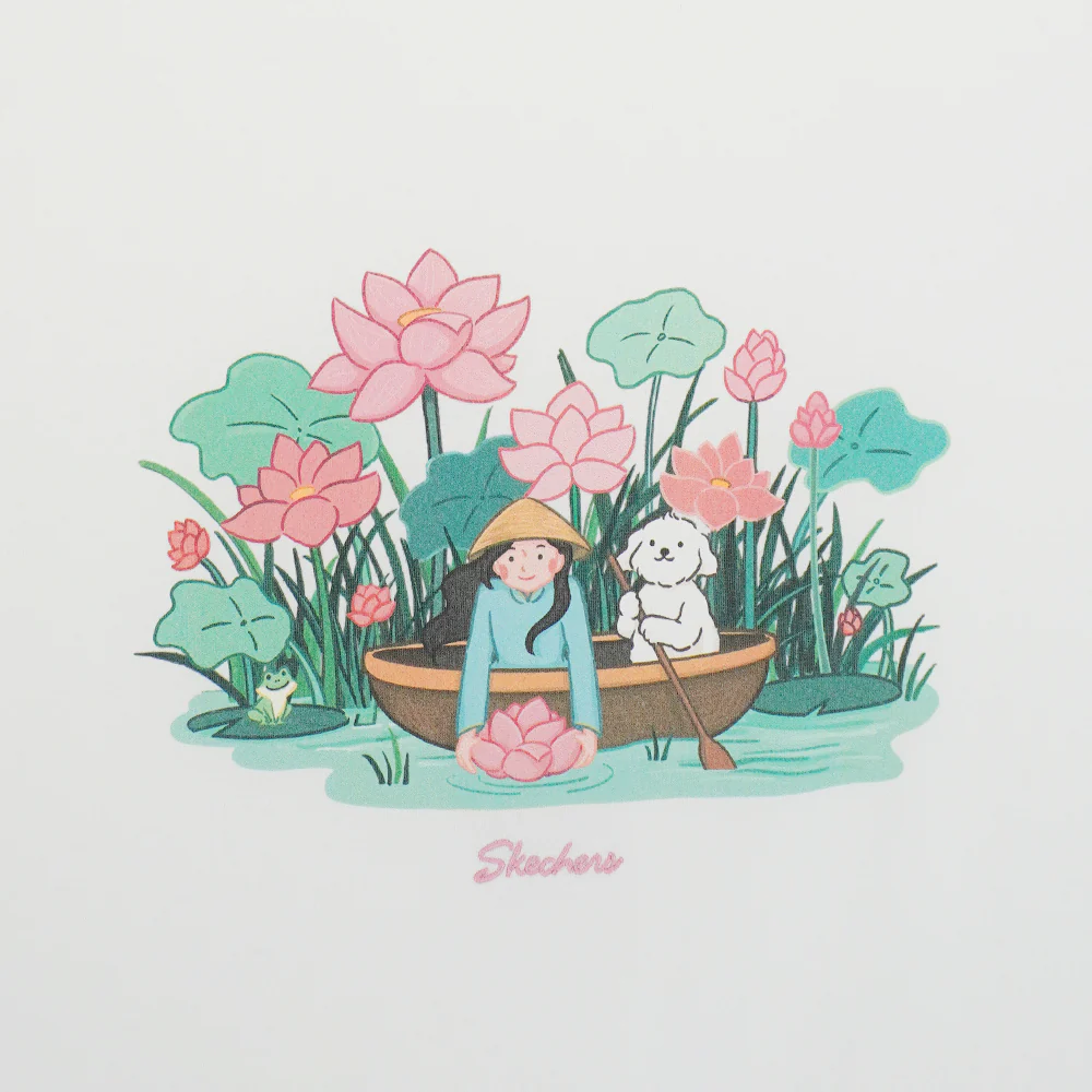 Skechvibe X Drawingmary: Short Sleeve Tee - Image 5