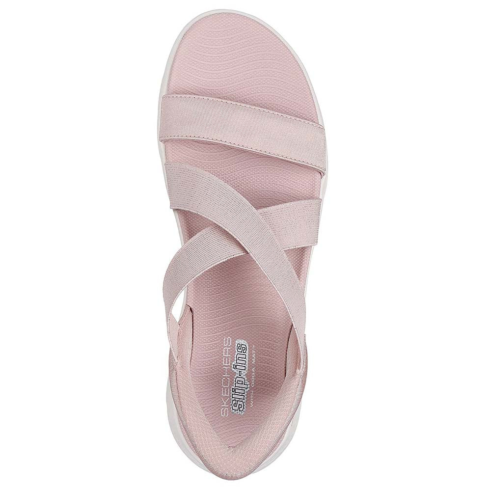 Slip-Ins: On-The-GO GOwalk Flex Sandal - Glimmer Up - Image 3
